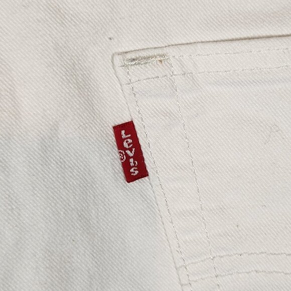 Levi's 502 Men's Jeans White 31W 30L - Picture 6 of 13
